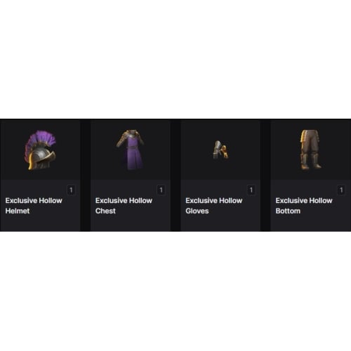  Enshrouded Twitch Drops  5 Exclusive Hollow Item Set